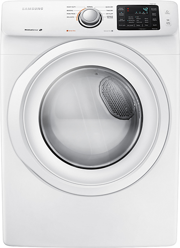 Samsung - 7.5 Cu. Ft. 9-Cycle Gas Dryer - White was $809.99 now $629.99 (22.0% off)