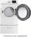 Alt View 2. Samsung - 7.5 Cu. Ft. Stackable Gas Dryer with 9 Cycles - White.