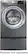 Alt View 1. Samsung - 4.2 Cu. Ft. 9-Cycle High-Efficiency Steam Front-Loading Washer - Platinum.