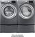 Alt View 6. Samsung - 4.2 Cu. Ft. 9-Cycle High-Efficiency Steam Front-Loading Washer - Platinum.