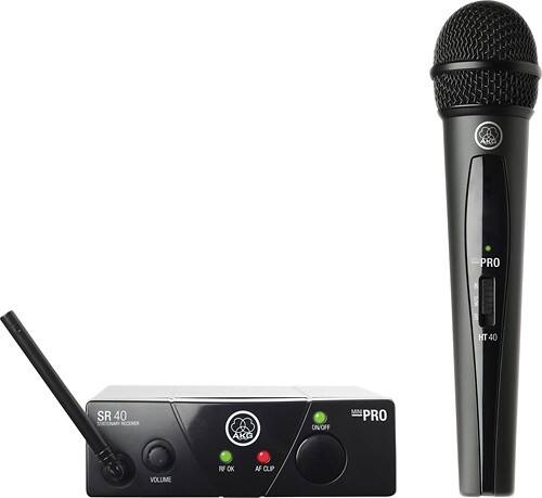 Front Standard. AKG - WMS 40 Mini Vocal Set - Black.