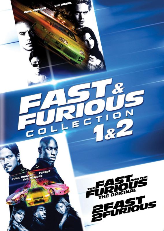 FAST & FURIOUS COLLECTION: 1 & 2 (FAST & FURIOUS PRESENTS: HOBBS & SHAW FANDANGO CASH VERSION)