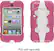 Alt View Standard 1. Griffin Technology - Survivor Case for 4th Generation Apple® iPod® touch - Pink/White.