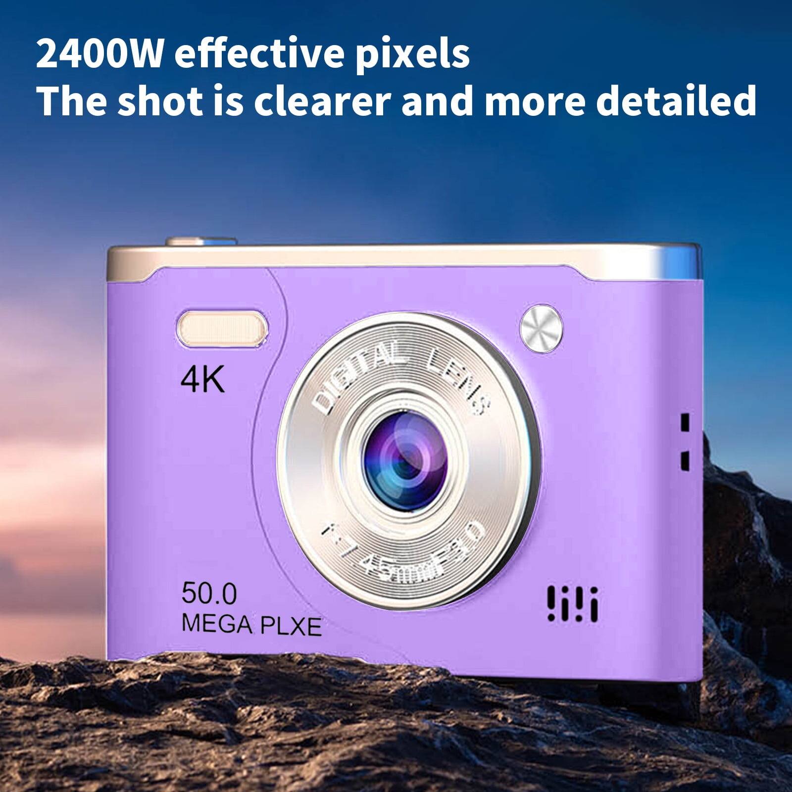 2400W effective pixels  
The shot is clearer and more detailed  

4K DIGITAL LENS  

50.0 MEGA PLXE