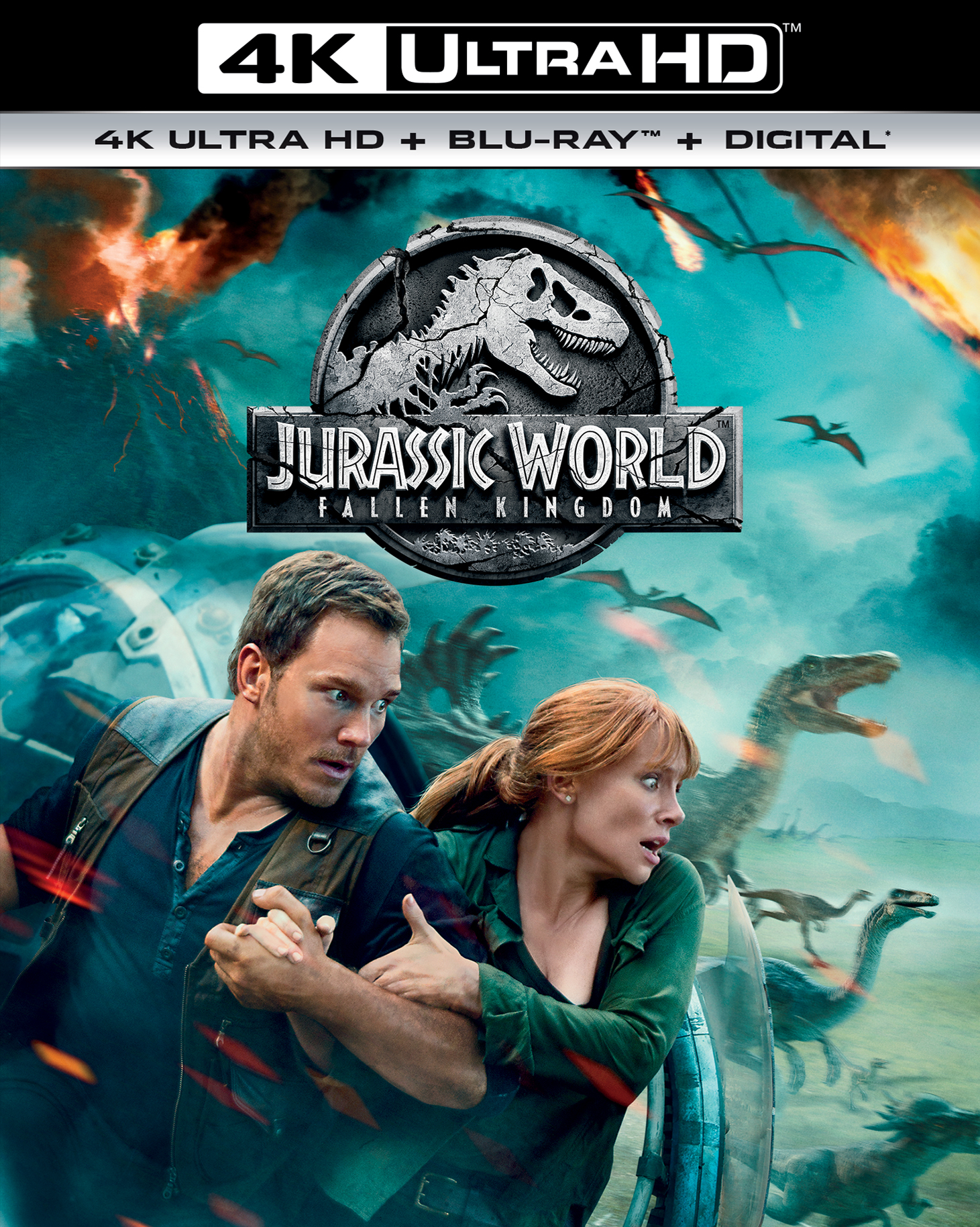 Best Buy: Jurassic World: Fallen Kingdom [4K Ultra HD Blu-ray/Blu-ray ...