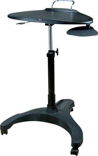 Angle Standard. Prestige - Aidata PopDesk Mobile Laptop Desk - Black.