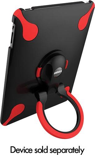 Angle Standard. Prestige - Aidata SpinStand Stand for Apple® iPad® and iPad 2 - Black/Red.