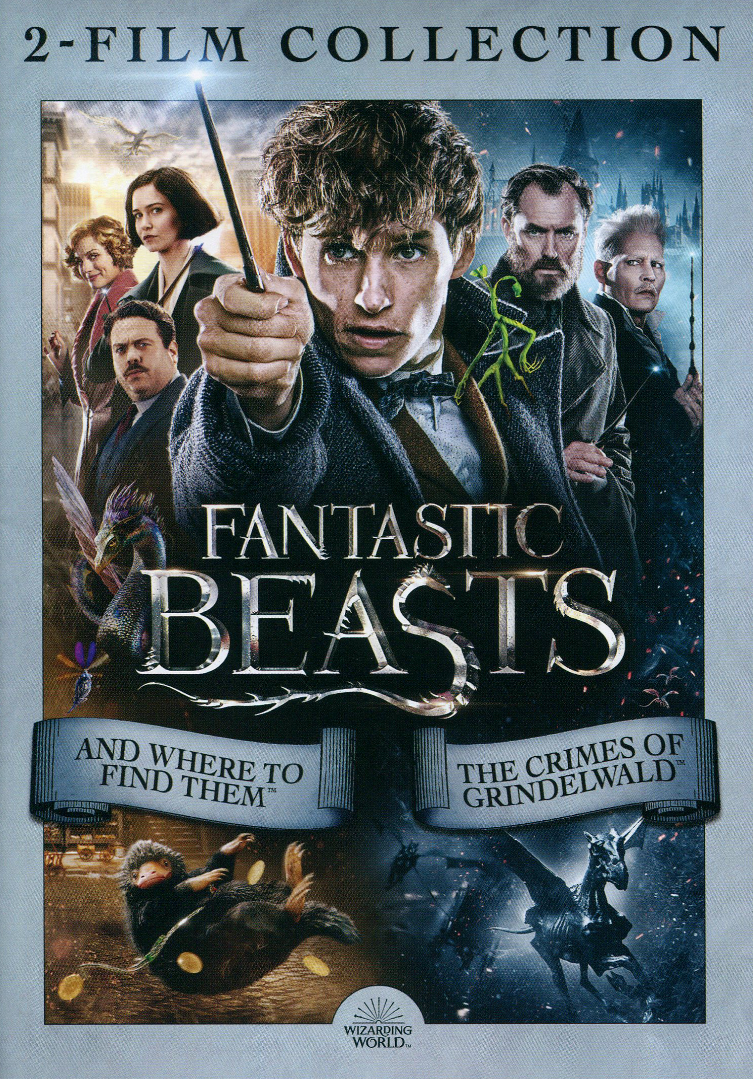 Fantastic Beasts and Where to Find Them/Fantastic Beasts: The Crimes of Grindelwald [2 Discs] [DVD]