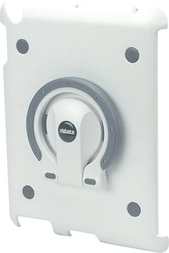 Angle Standard. Prestige - Aidata SpinStand2 Stand for Apple® iPad® 2 - White/Gray.