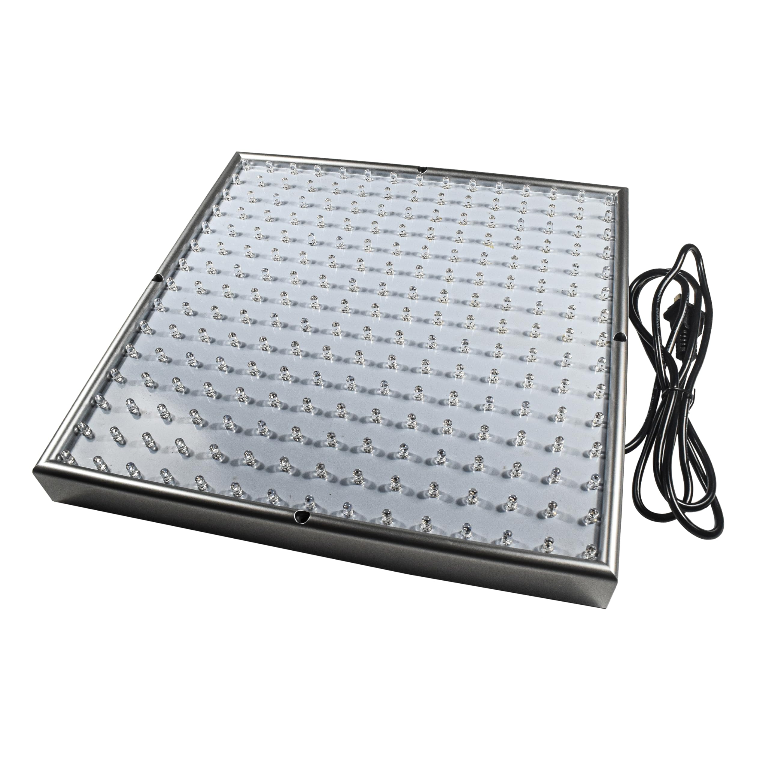 Alt View 1. HQRP - Indoor Garden LED Grow Light Panel - Full Spectrum 225 LED, 14 W, 12 in, 110-220 V.