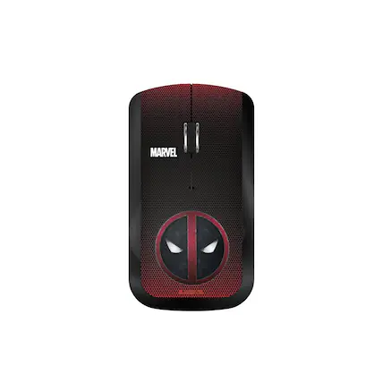 Front. Keyscaper - Marvel Grid Wireless Mouse - Deadpool.
