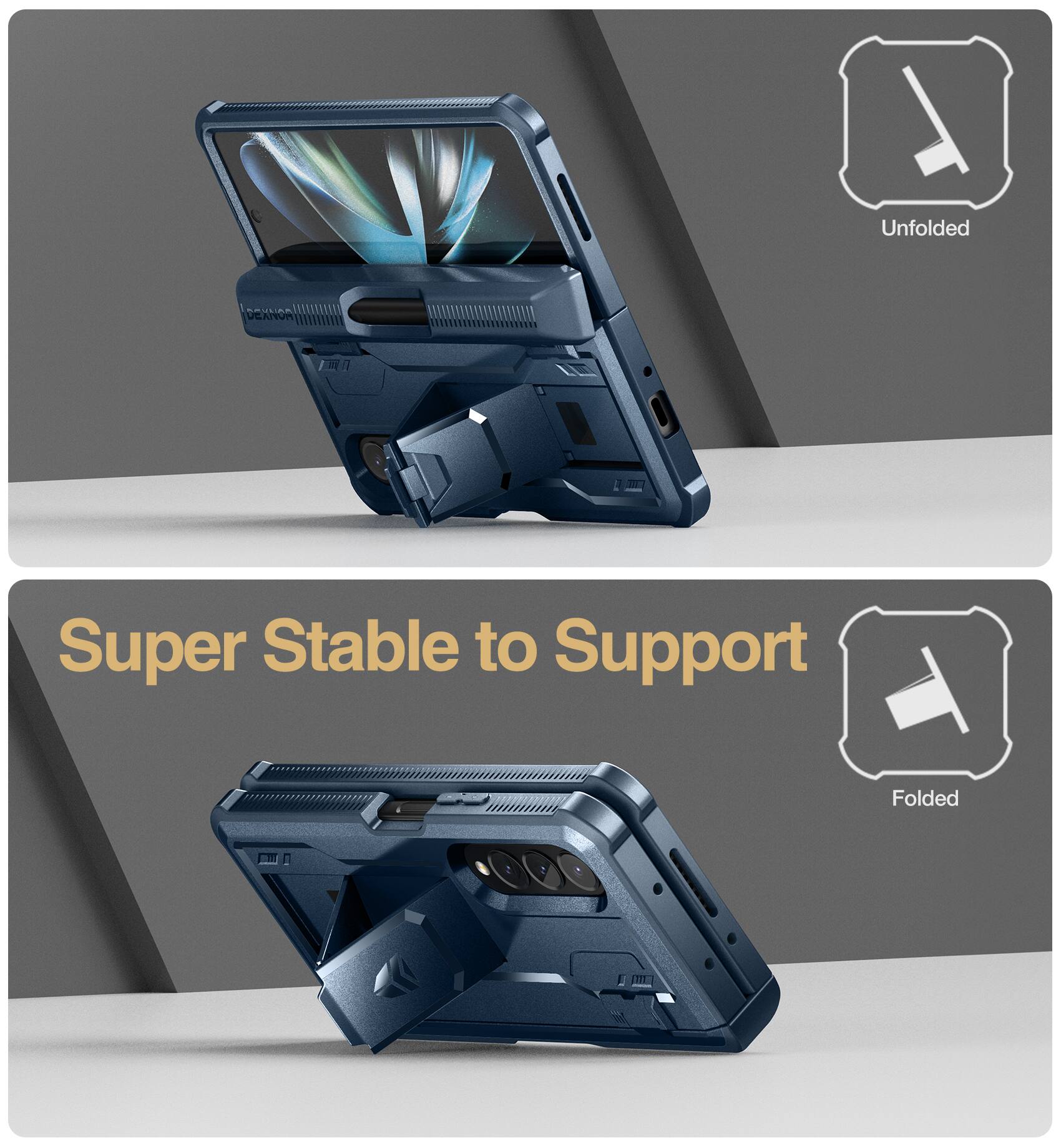Super Stable to Support

Unfolded

Folded