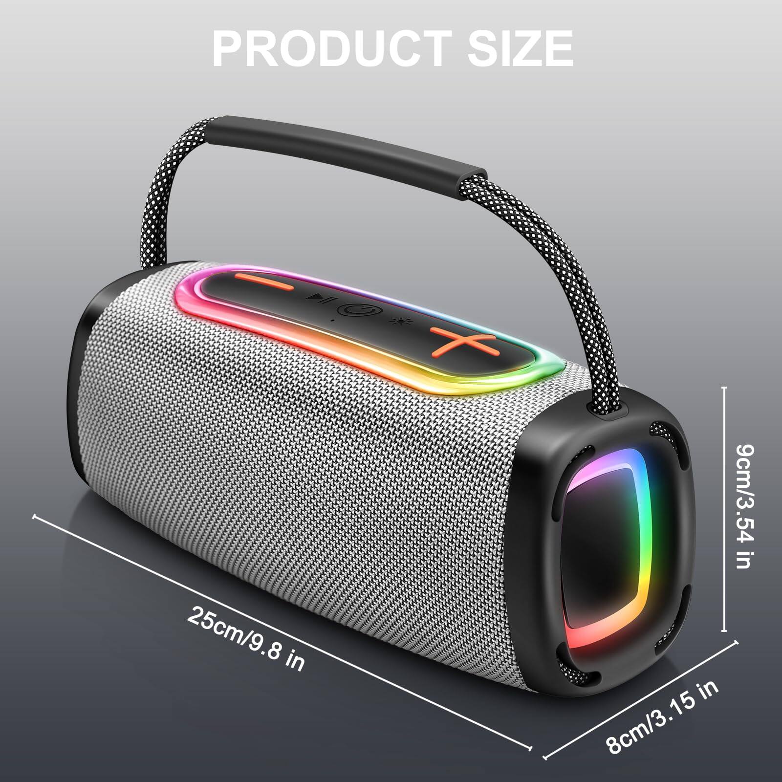 PRODUCT SIZE  
25cm/9.8 in x 8cm/3.15 in x 9cm/3.54 in