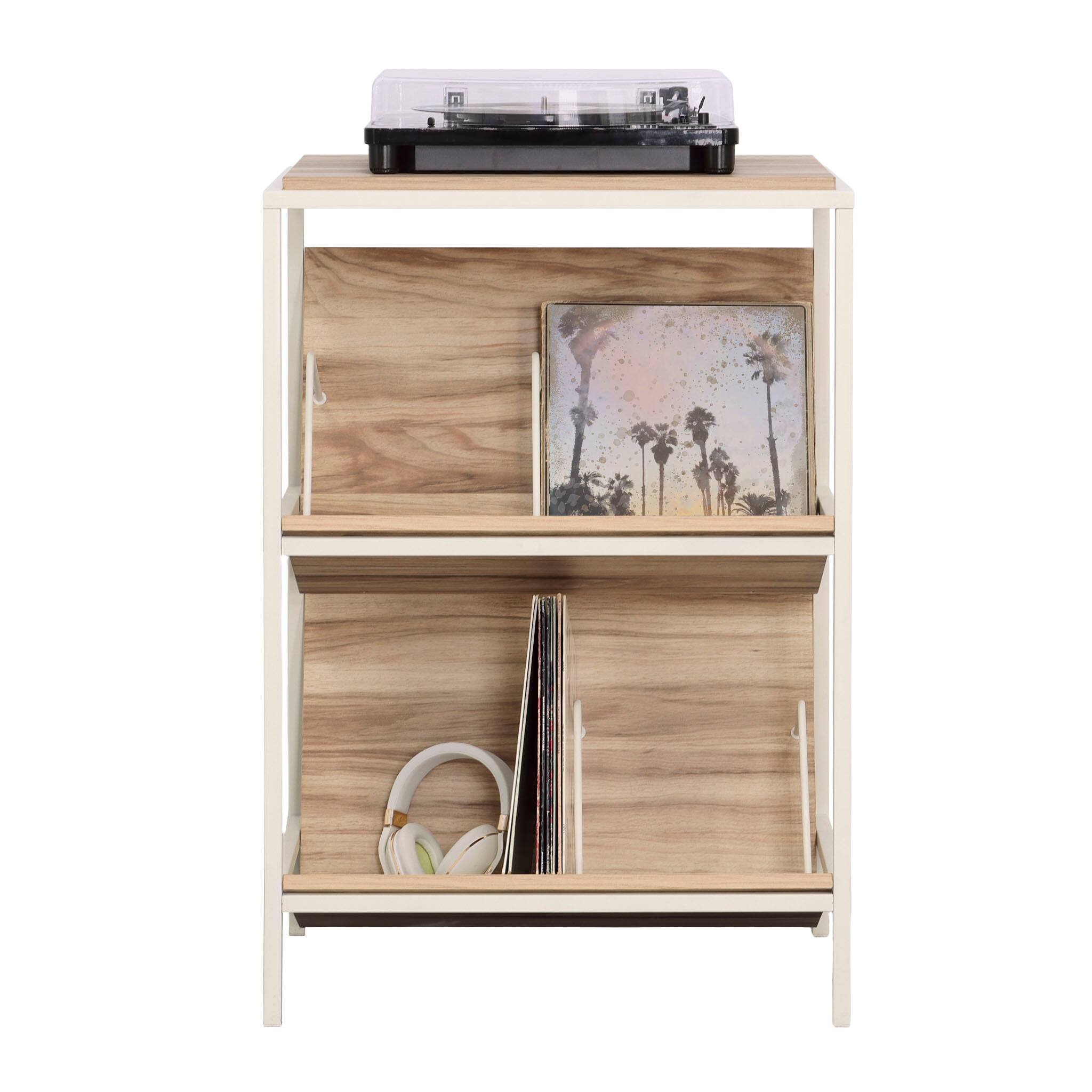 Alt View 2. TinyHomie - Accent Storage Cabinet Acacia Wood Finish - Brown.