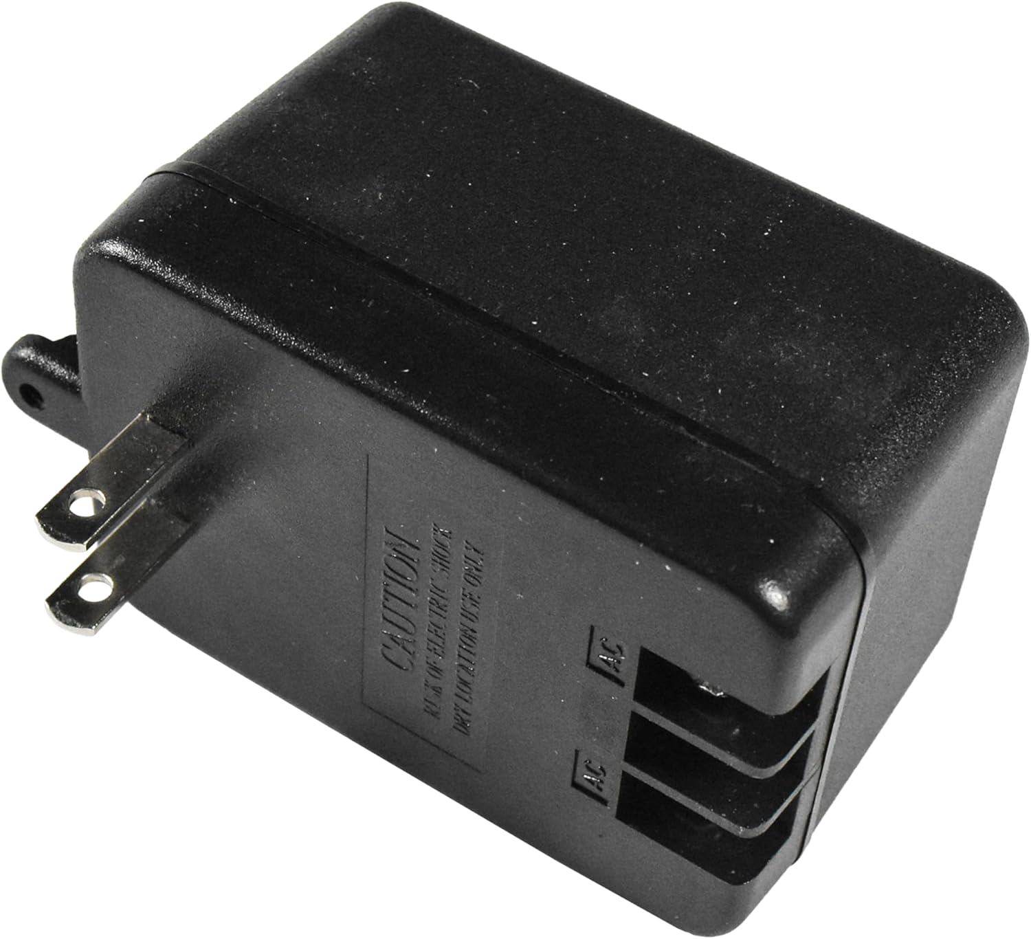 CAUTION: ELECTRIC SHOCK HAZARD. DO NOT USE IN DRY ENVIRONMENT.