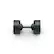 Left. Matrix - DB50 50 lb. Adjustable Dumbbells - Black.