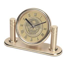 Jardine - McDaniel Green Terror Arcadia Desk Clock - Gold