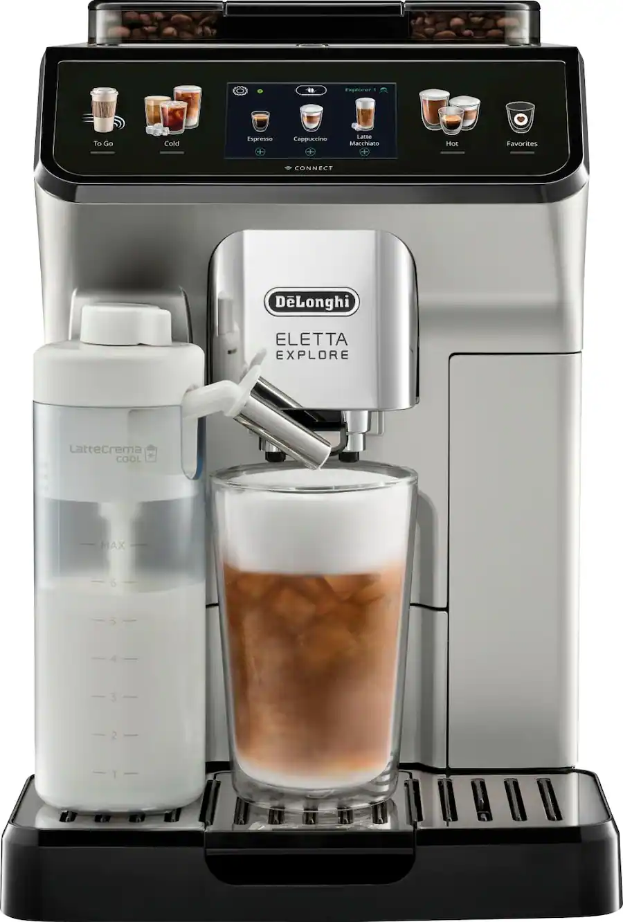 De'Longhi Eletta Explore Fully Automatic Espresso Machine with
