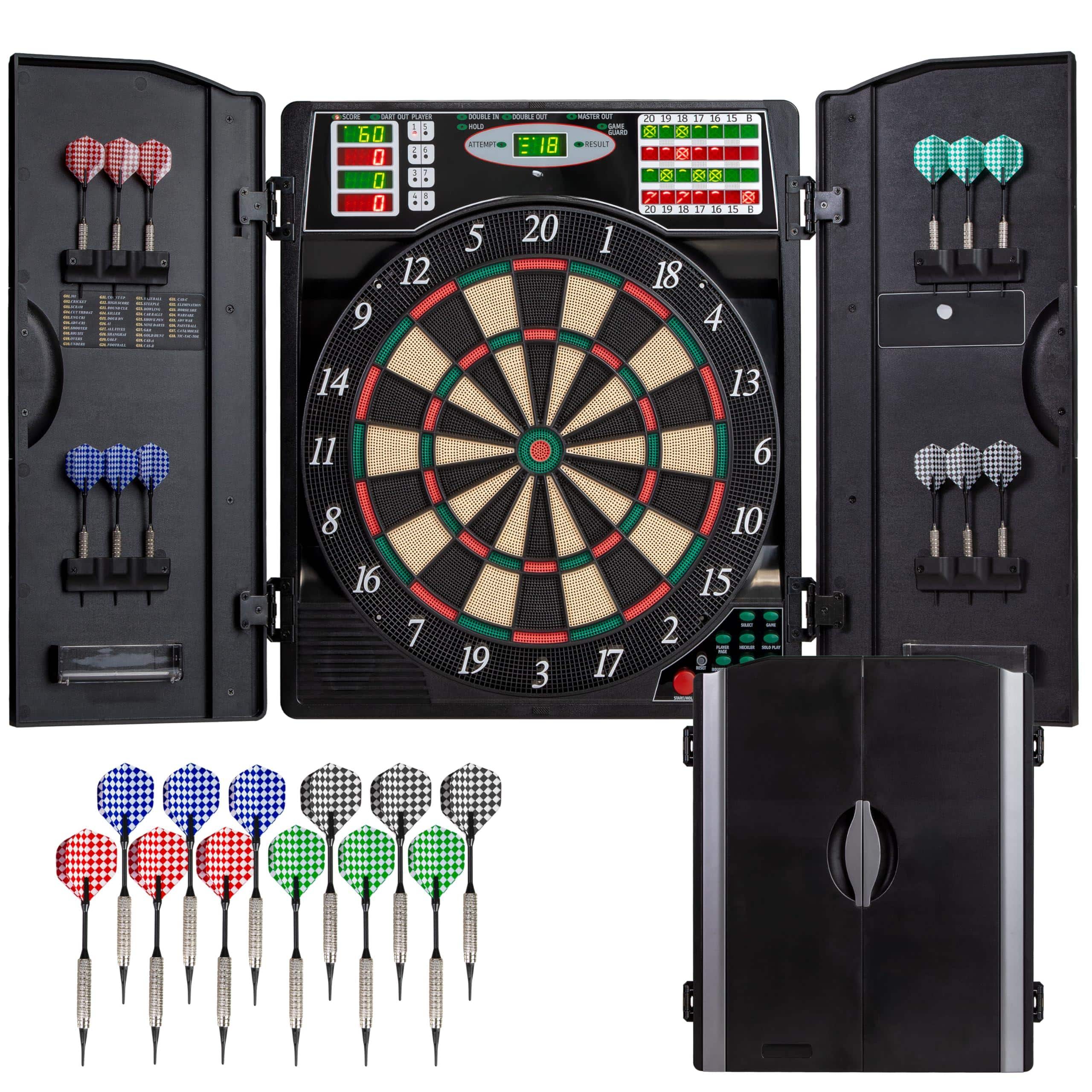Skar Audio - Titanium 5400 Electronic Dartboard And Cabinet - Default