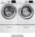 Alt View 11. Samsung - 4.2 Cu. Ft. 9-Cycle High-Efficiency Steam Front-Loading Washer - White.