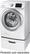 Alt View 3. Samsung - 4.2 Cu. Ft. 9-Cycle High-Efficiency Steam Front-Loading Washer - White.