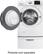 Alt View 4. Samsung - 4.2 Cu. Ft. 9-Cycle High-Efficiency Steam Front-Loading Washer - White.