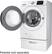 Alt View 5. Samsung - 4.2 Cu. Ft. 9-Cycle High-Efficiency Steam Front-Loading Washer - White.