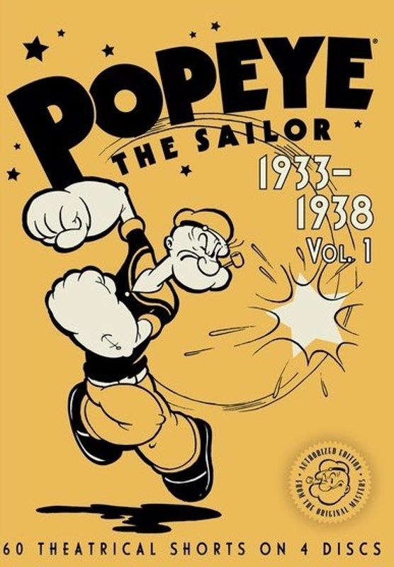 

Popeye the Sailor: 1933-1938 - Vol. 1 [4 Discs] [DVD]