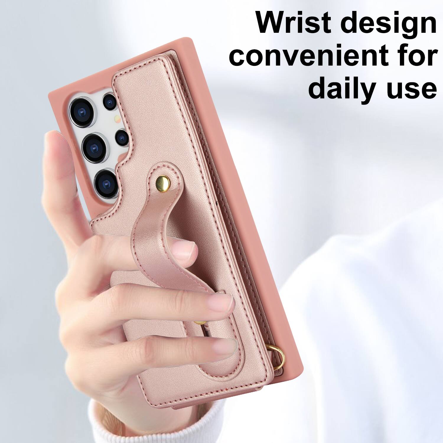 Wrist design convenient for daily use