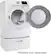 Alt View 3. Samsung - 7.5 Cu. Ft. 11-Cycle Electric Dryer with Steam.