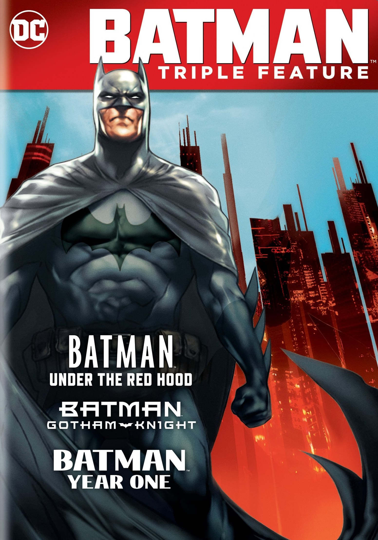 Batman: Under the Red Hood/Gotham Knight/Year One [DVD] - Best Buy