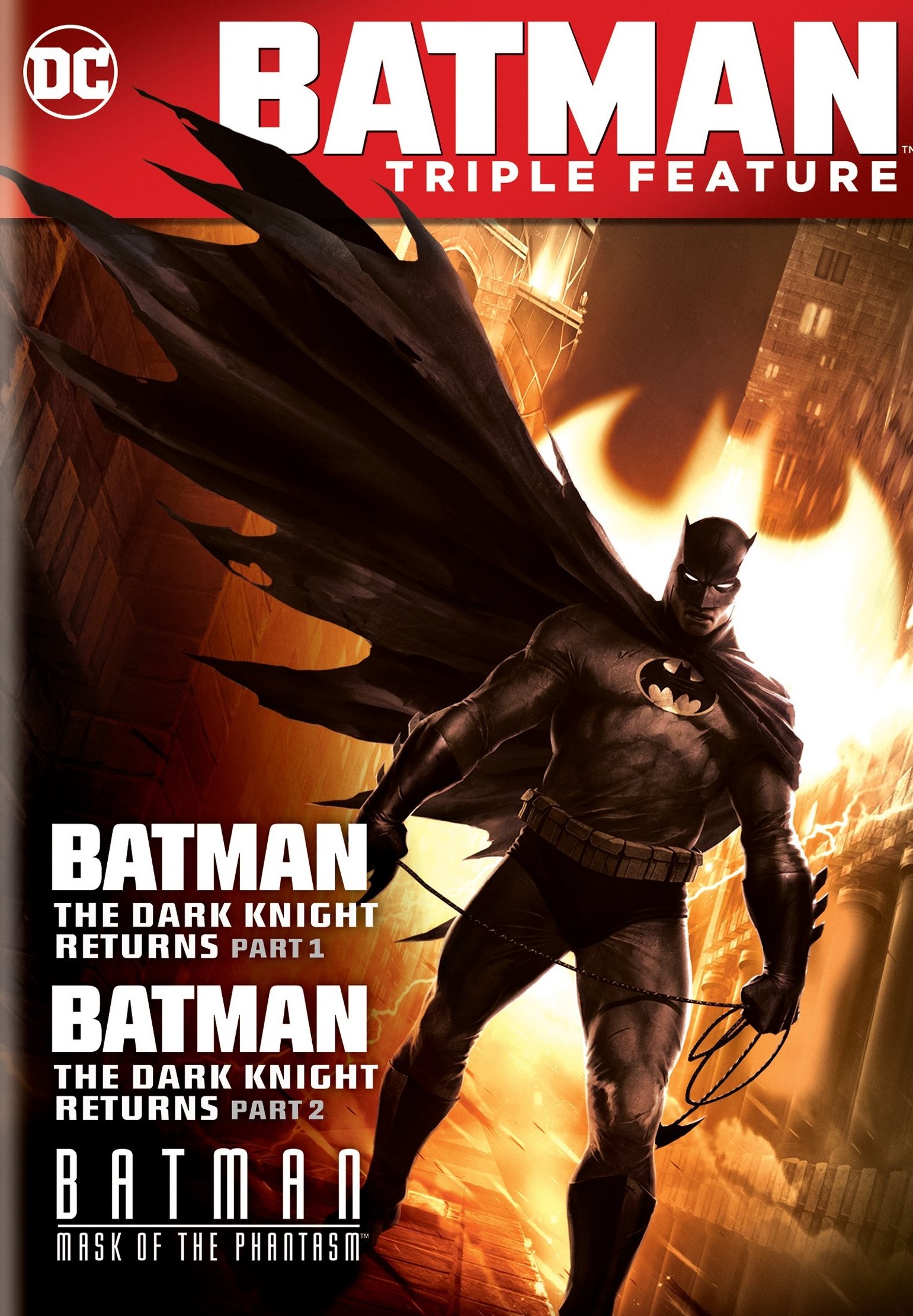 crecimiento Desgracia pasillo Batman: The Dark Knight Returns Parts 1 and 2/Mask of the Phantasm - Best  Buy