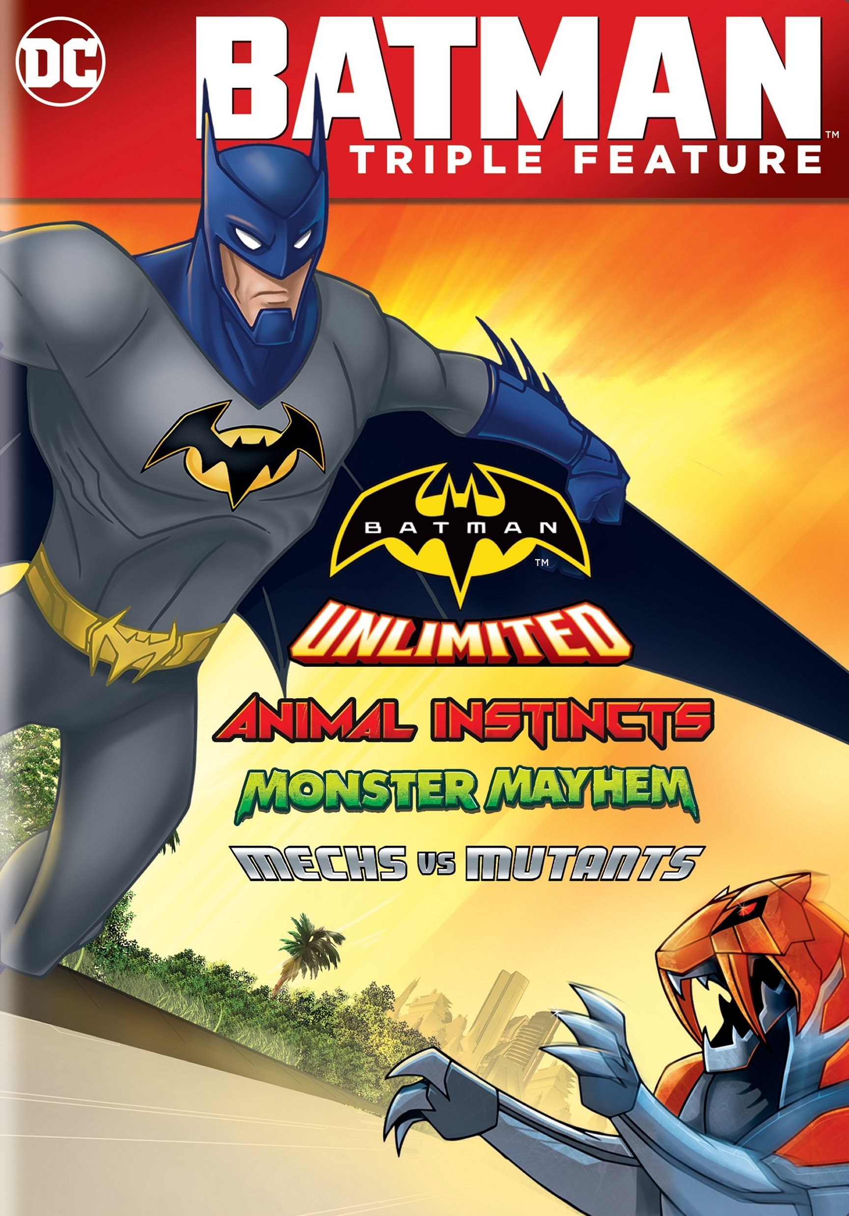 Batman Unlimited: Animal Instincts/Monster Mayhem/Mechs vs Mutants [DVD] -  Best Buy