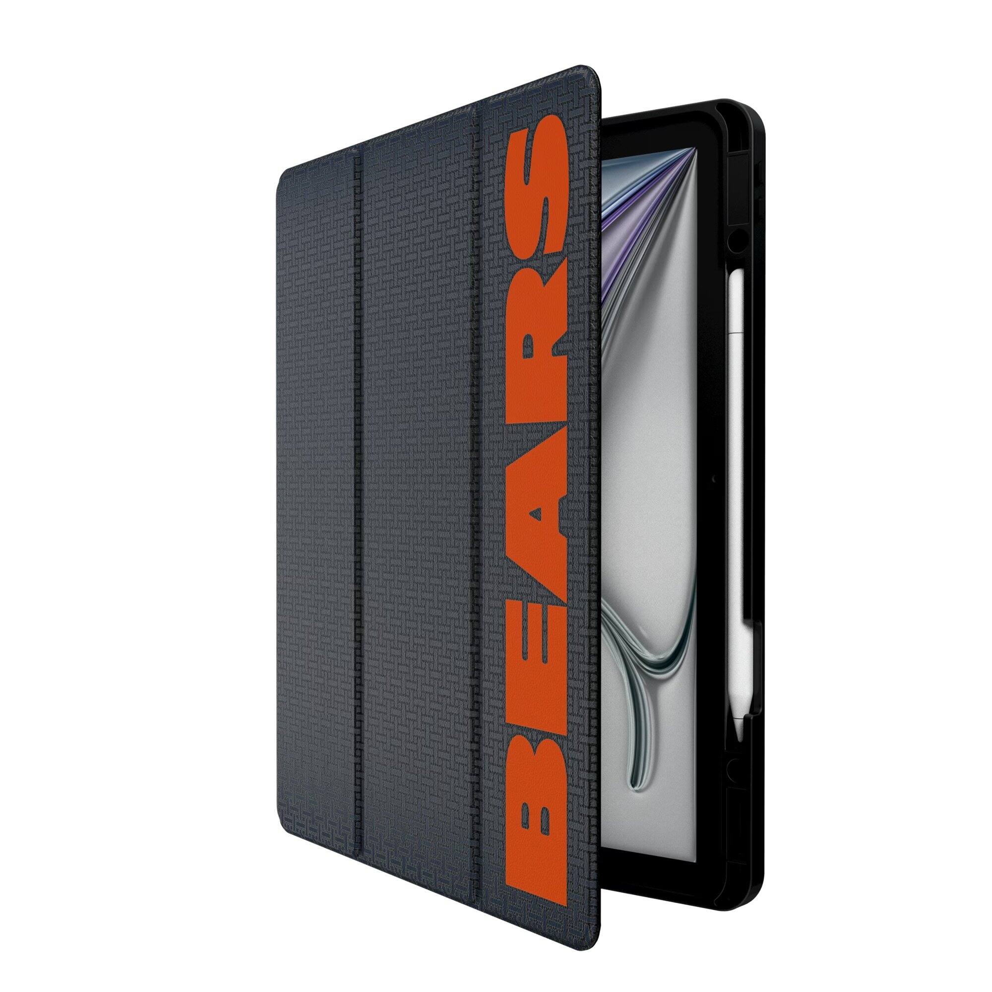 Alt View 1. Keyscaper - Chicago Bears iPad Case - 13in Air M2 - Black.