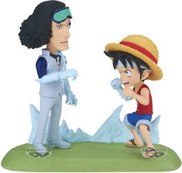 Bandai - Banpresto - One Piece - World Collectable Figure: Log Stories - Monkey D. Luffy vs. Kuzan - Collectibles - Multicolor