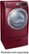 Angle. Samsung - 7.5 Cu. Ft. 13-Cycle Electric Dryer with Steam - Merlot.