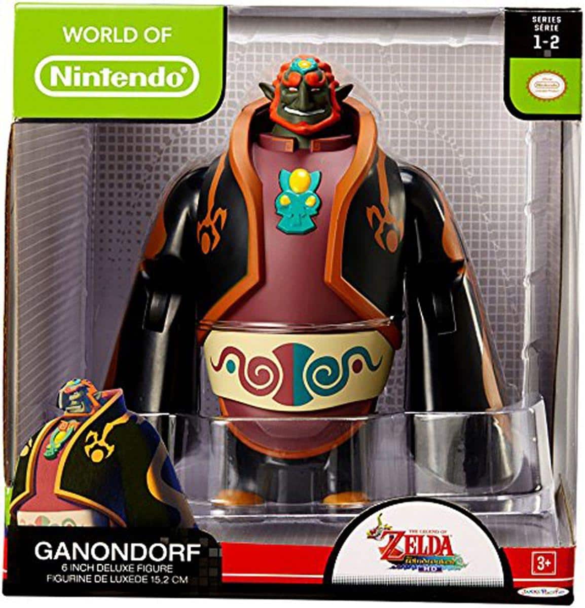 Jakks Pacific - Legend of Zelda Series 2 Ganon 6" Action Figure - Red