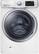 Front. Samsung - 4.2 Cu. Ft. 11-Cycle High-Efficiency Steam Front-Loading Washer - White.