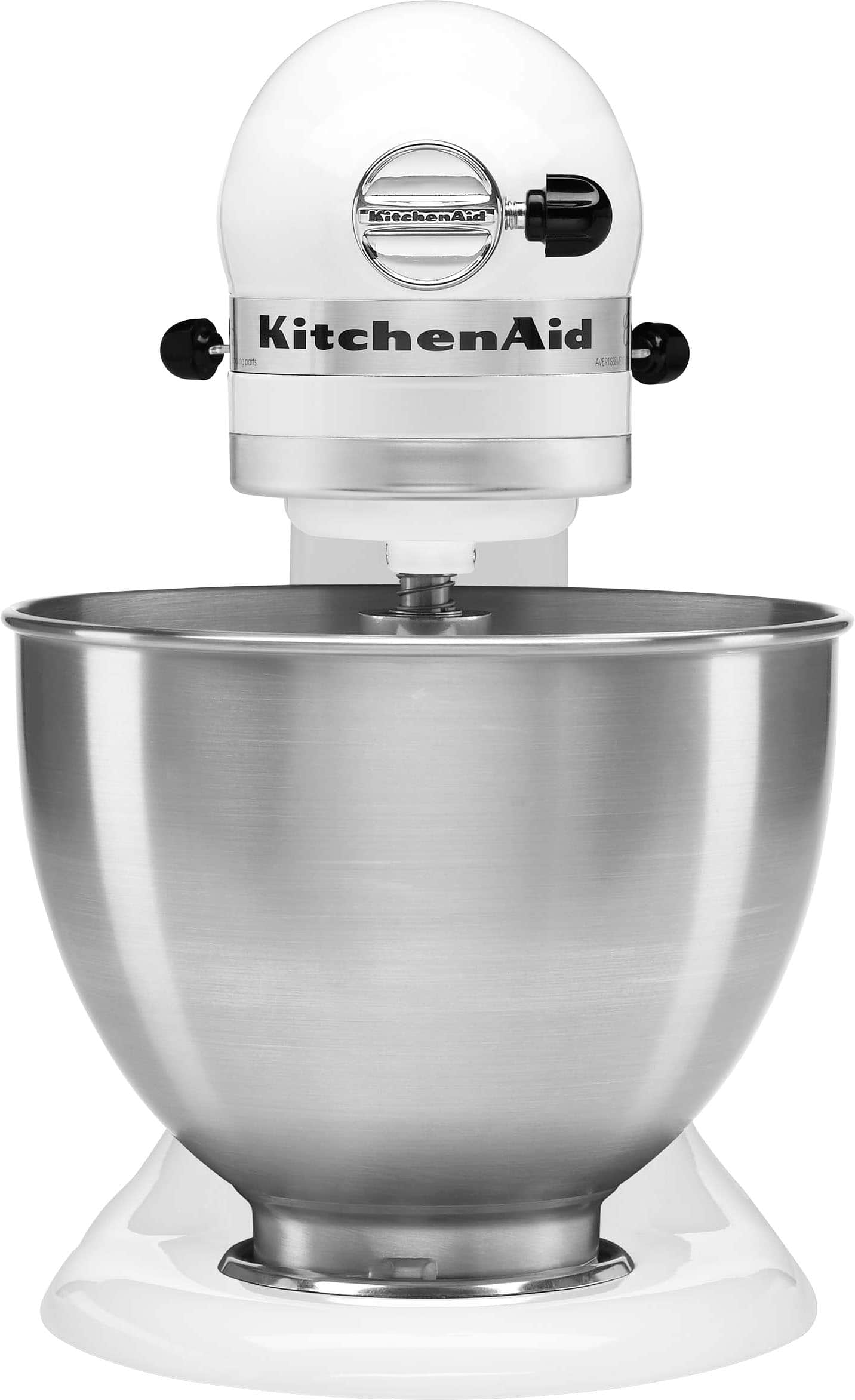 Angle. KitchenAid - Classic Series 4.5 Quart Tilt-Head Stand Mixer - K45SSWH - White.