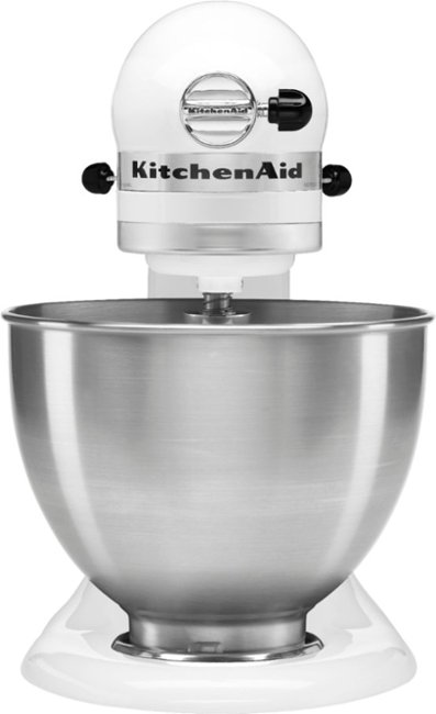 KitchenAid - Classic Series 4.5 Quart Tilt-Head Stand Mixer - K45SSWH - Blanco_1