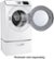 Alt View 2. Samsung - 7.5 Cu. Ft. 13-Cycle Electric Dryer with Steam - White.