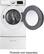 Alt View 3. Samsung - 7.5 Cu. Ft. 13-Cycle Steam Gas Dryer - White.