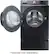 Alt View 2. Samsung - 5.6 Cu. Ft. 15-Cycle High-Efficiency Steam Front-Loading Washer - Onyx.