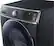 Alt View 4. Samsung - 5.6 Cu. Ft. 15-Cycle High-Efficiency Steam Front-Loading Washer - Onyx.