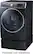 Left. Samsung - 5.6 Cu. Ft. 15-Cycle High-Efficiency Steam Front-Loading Washer - Onyx.