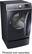 Alt View 12. Samsung - 9.5 Cu. Ft. 15-Cycle Electric Dryer with Steam - Onyx.