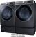 Alt View 13. Samsung - 9.5 Cu. Ft. 15-Cycle Steam Gas Dryer - Onyx.