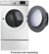 Alt View Zoom 6. Samsung - 9.5 Cu. Ft. 15-Cycle Electric Dryer with Steam - White.