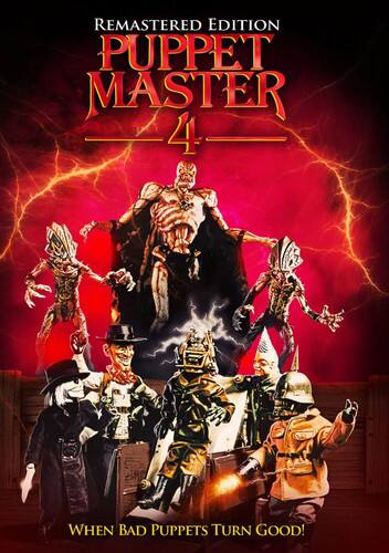 Front. Puppet Master 4 Re-mastered   - DVD.
