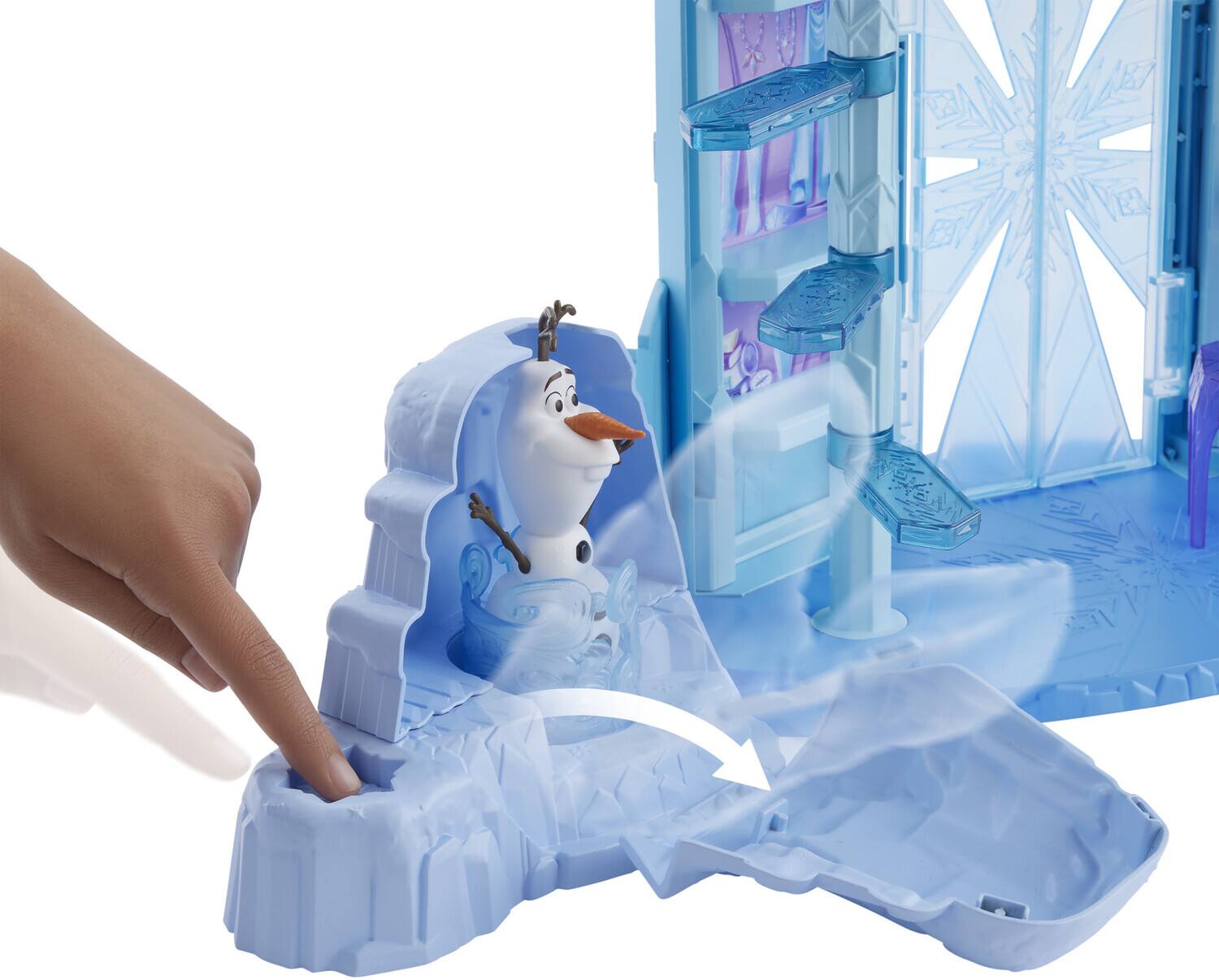 Alt View 2. Barbie - FROZEN ELSA ICE CASTLE PLAYSET.